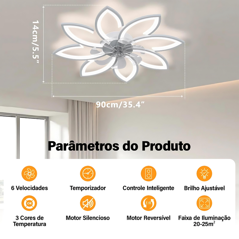 Ventilador de Teto - NeverShop